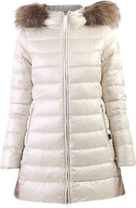 Woolrich Padded Jacket Wit Dames
