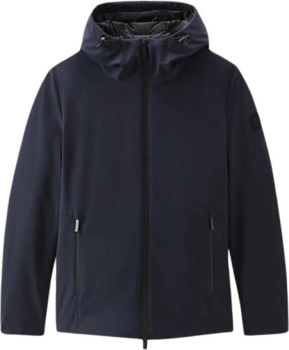 Woolrich Jas 100% samenstelling Productcode: Cfwoou0791Mrut3496 3989 Blauw Heren