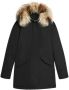 Woolrich Luxury Arctic Raccoon Parka Zwart Dames - Thumbnail 3