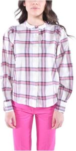 Woolrich Pink Check Shirt Roze Dames