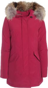 Woolrich Pink Winter Jackets Roze Dames