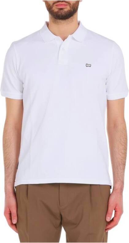 Woolrich Polo Shirts White Heren