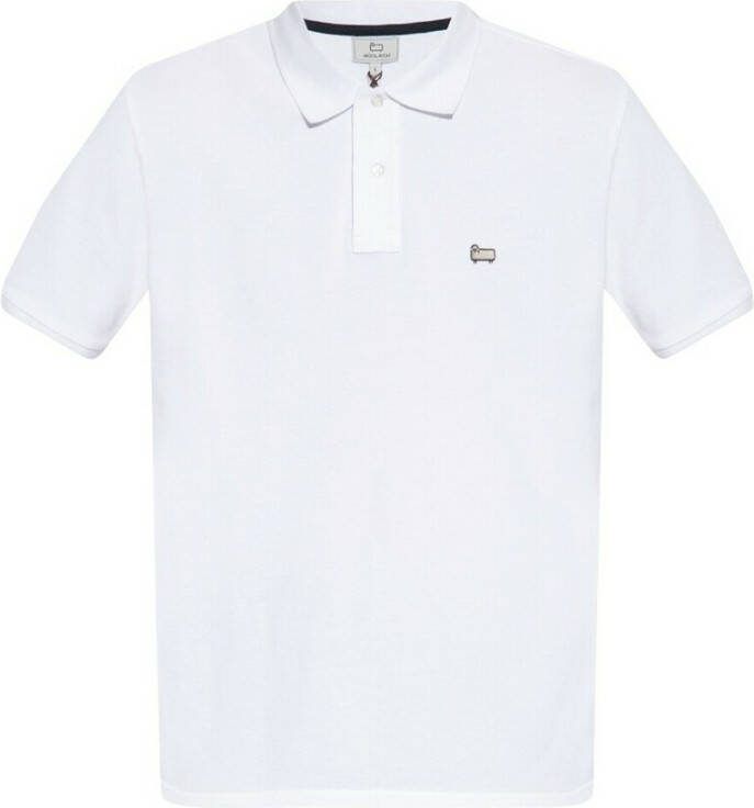 Woolrich Polo Shirts Wit Heren