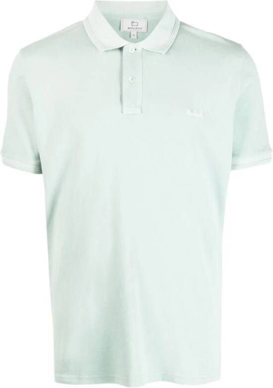 Woolrich Poloshirt Groen Heren