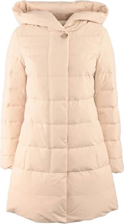 Woolrich Polyester Jas Wit Dames