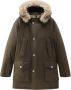 Woolrich Ramar Arctic Parka met Afneembare Bontkraag Groen Heren - Thumbnail 1
