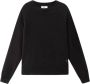 Woolrich Klassieke Crewneck Sweater Zwart Dames - Thumbnail 3