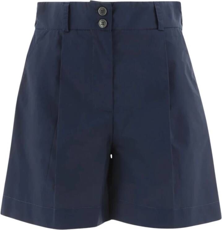 Woolrich Short Shorts Blauw Dames