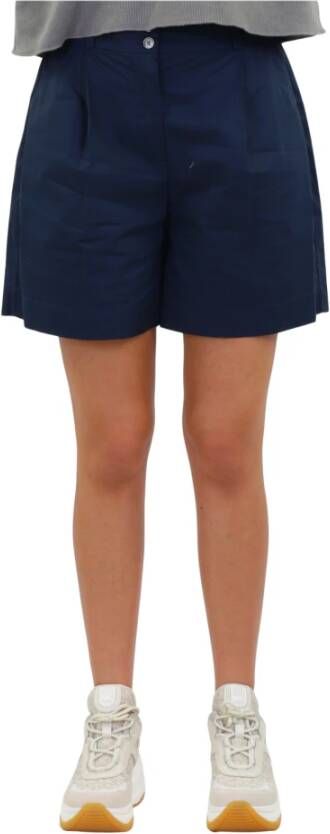 Woolrich Short Shorts Blauw Dames
