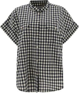 Woolrich Short Sleeve Shirts Zwart Dames