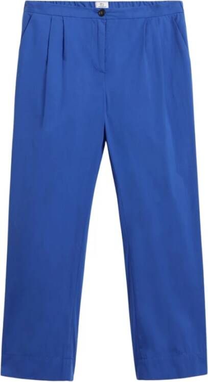 Woolrich Slim-fit broek Blauw Dames