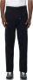 Woolrich Blauwe Broek Logo Zijzakken Blue Heren - Thumbnail 3