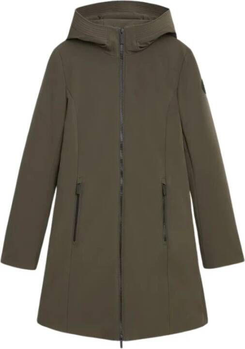 Woolrich Softshell Firth Parka Groen Dames