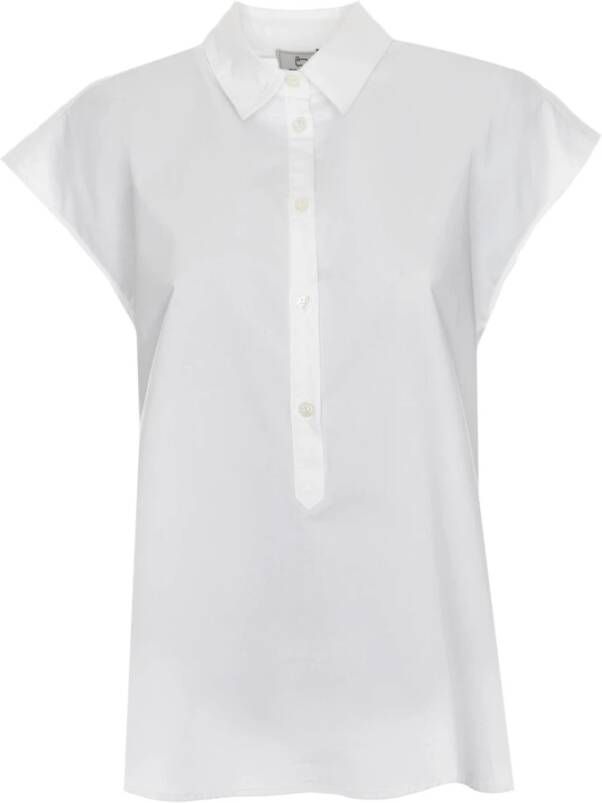 Woolrich Stijlvolle Blouse Wwsi0154 Wit Dames