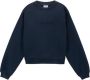Woolrich Logo-geborduurde sweatshirt Blauw - Thumbnail 1