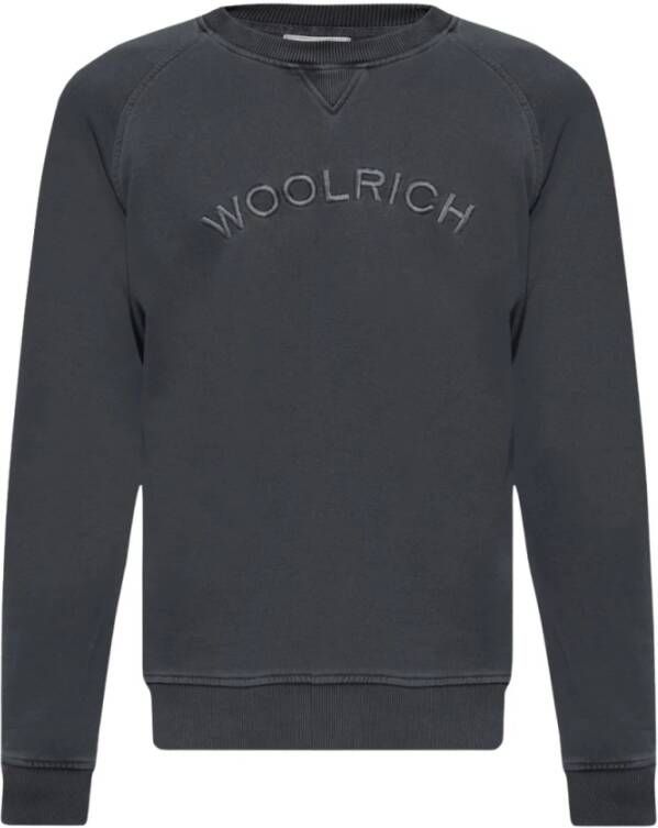 Woolrich Donkergrijze Trui Cfwosw0187Mrut3470 100 Grijs Heren