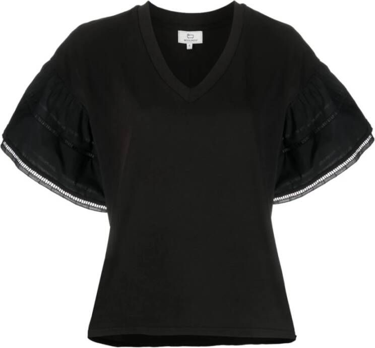 Woolrich T-shirt Zwart Dames