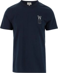 Woolrich T-Shirts Blauw Heren