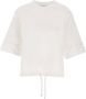 Woolrich Casual Katoenen T-shirt voor vrouwen White Dames - Thumbnail 1