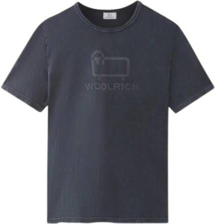 Woolrich T-shirts Zwart Heren