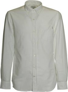 Woolrich White Classic Oxford Wit Dames