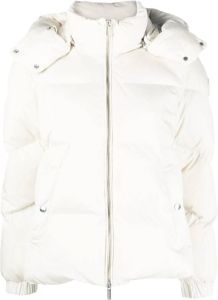 Woolrich White Coats White Wit Dames