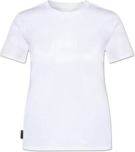 Woolrich White T-Shirt Wit Dames