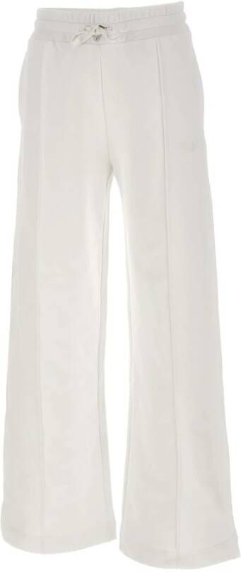 Woolrich Wide Trousers Wit Dames