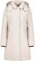 Woolrich Tech Softshell Trenchcoat met Chevron Quilting Beige Dames - Thumbnail 2