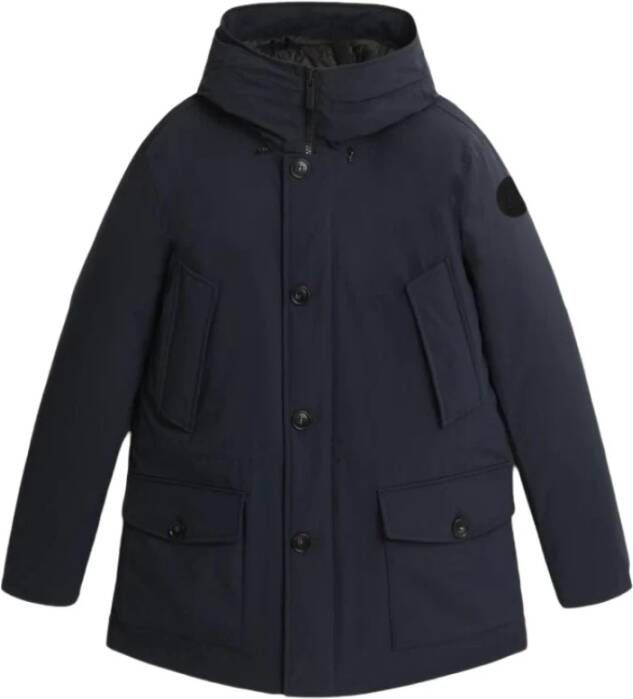 Woolrich Winter Jackets Blauw Heren