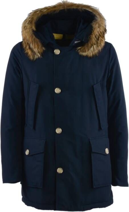 Woolrich Winter Jackets Blauw Heren