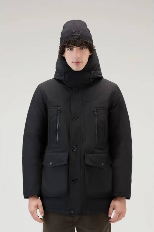 Woolrich Winter Jackets Zwart Heren