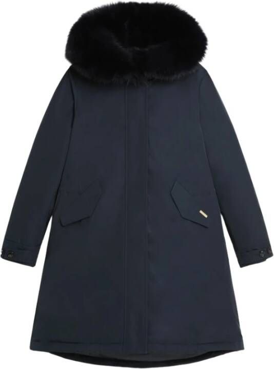 Woolrich Winter jas Blauw Dames