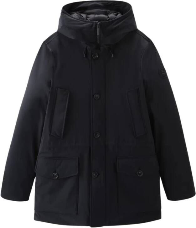 Woolrich Arctic Stretch Parka Wind- en Waterdicht Zwart Heren