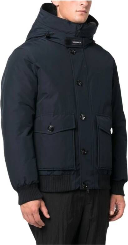 Woolrich Winterblend Jassen voor Heren Blauw Heren