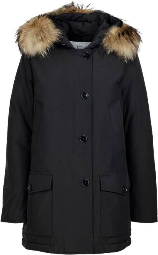 Woolrich Winterjas voor dames Blijf warm en stijlvol Black Dames