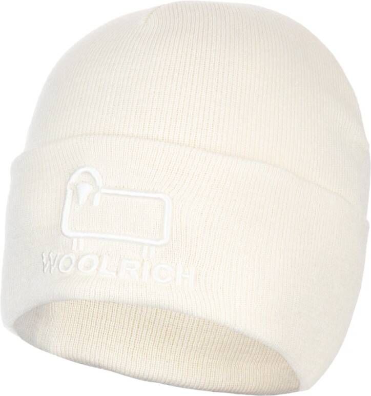 Woolrich Wit Beanies Wit Dames