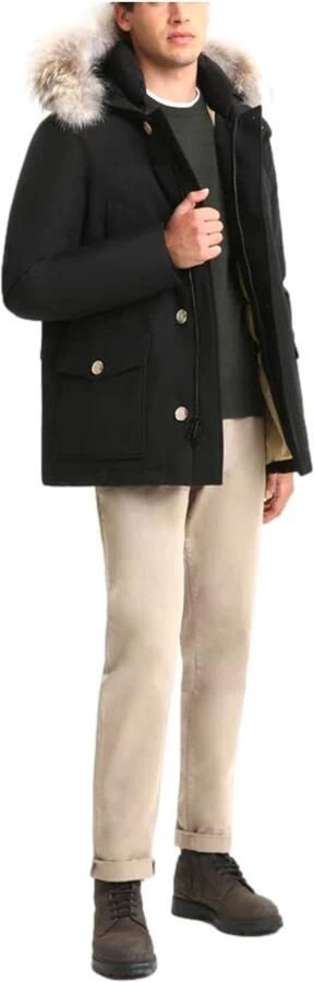 Woolrich Arctic Anorak Wind- en waterbestendige eendendonsjas Black - Foto 10