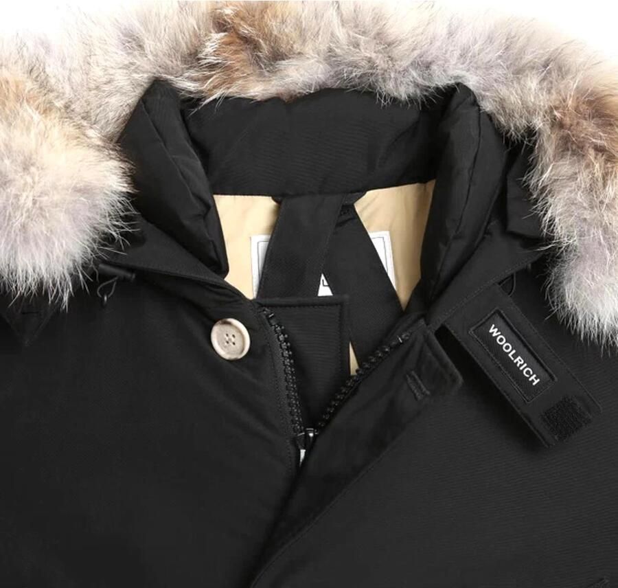 Woolrich Arctic Anorak Wind- en waterbestendige eendendonsjas Black - Foto 3