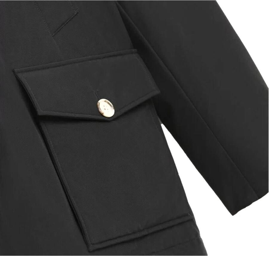 Woolrich Arctic Anorak Wind- en waterbestendige eendendonsjas Black