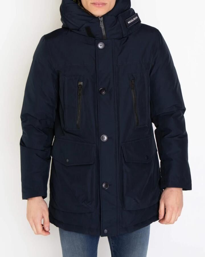 Woolrich Blauwe Arctic Parka Evolution Blue Heren