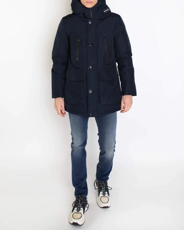 Woolrich Blauwe Arctic Parka Evolution Blue Heren - Foto 4