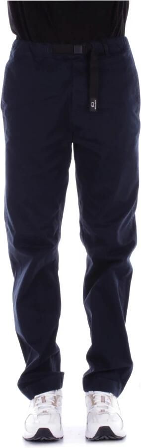 Woolrich Blauwe Broek Logo Zijzakken Blue Heren - Foto 8