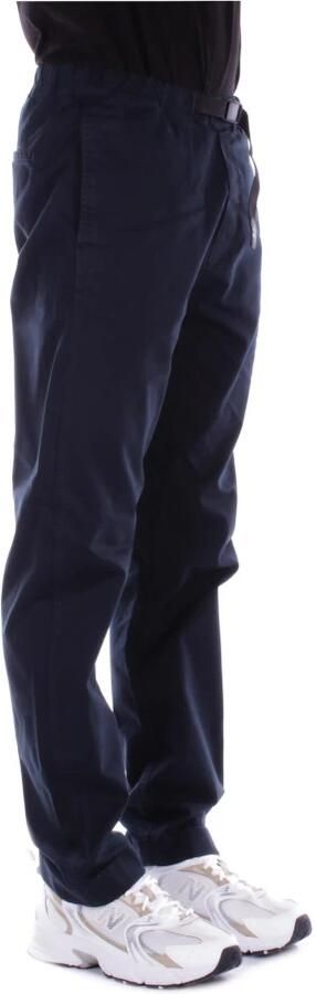 Woolrich Blauwe Broek Logo Zijzakken Blue Heren - Foto 6