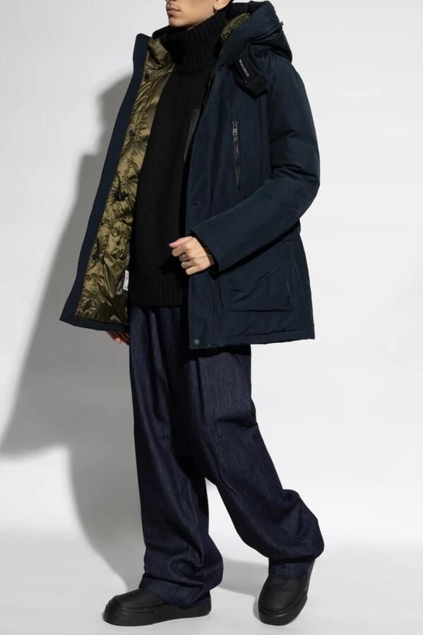 Woolrich Blauwe Arctic Parka Evolution Blue Heren - Foto 7