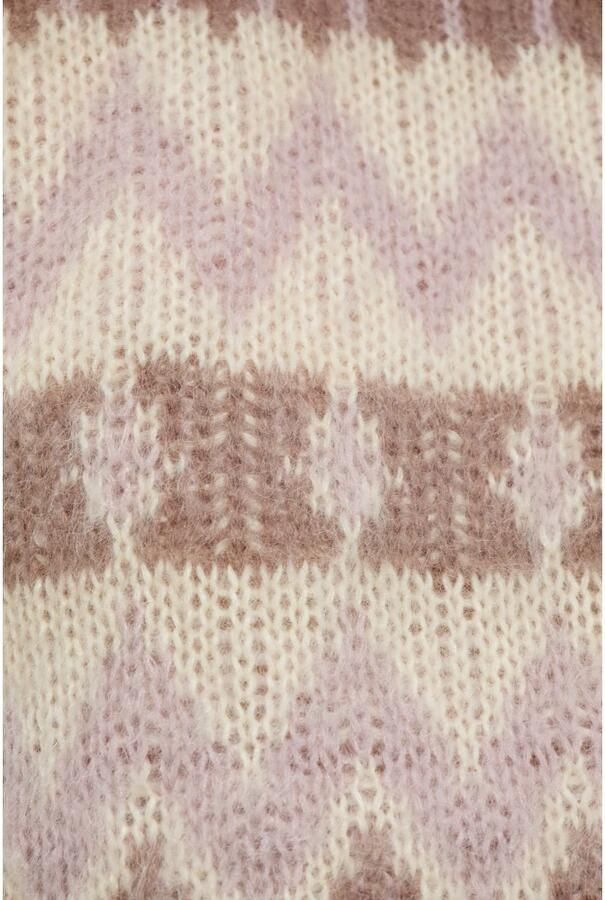 Woolrich Gebreide trui met patroon Pink Dames