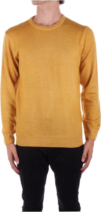 Woolrich Gele Logo Trui Yellow Heren - Foto 6