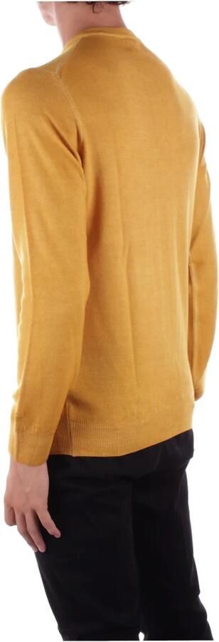 Woolrich Gele Logo Trui Yellow Heren - Foto 3