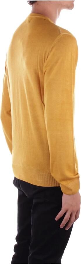 Woolrich Gele Logo Trui Yellow Heren - Foto 5