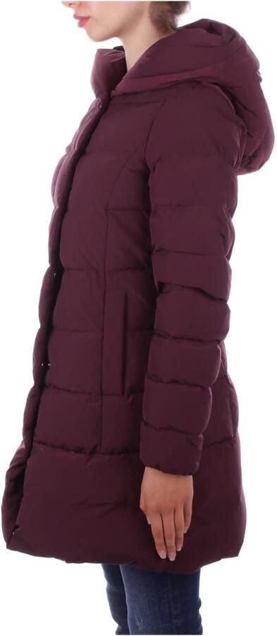 Woolrich Gewatteerde jas met capuchon en ritssluiting Purple Dames - Foto 5